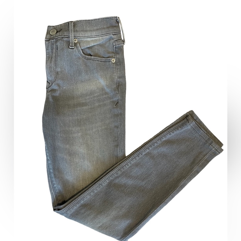 Express Women's Grey Jean Legging Size 2R EUC